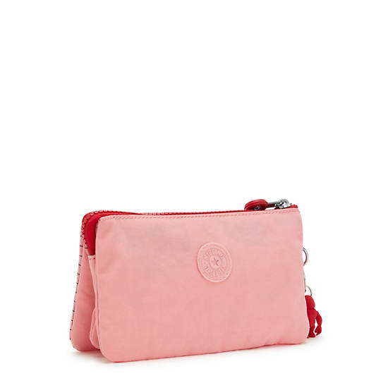 Kipling Creativity Large Mote Pouch Vesker Rosa | NO 1133OK